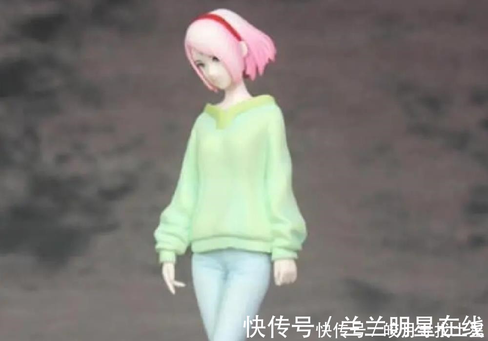 美少女|小樱成长手办,12岁稚嫩可爱,16岁活力四射,32岁逆袭美少女