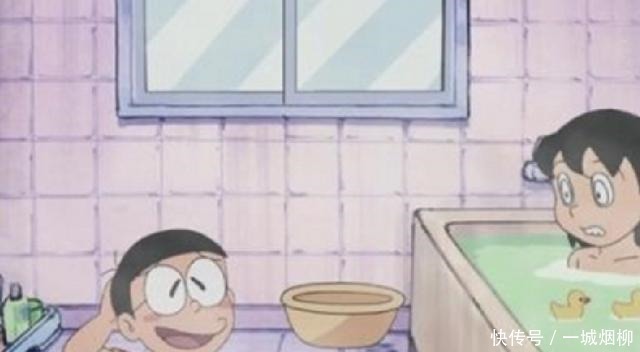 小虎|哆啦A梦这么可爱的静香，为何总在洗澡时被看原来是这样！