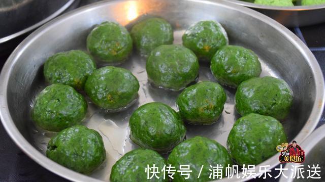 糯米艾草糍粑最好吃的家庭做法，简单美味又解馋，看看你喜欢吃不