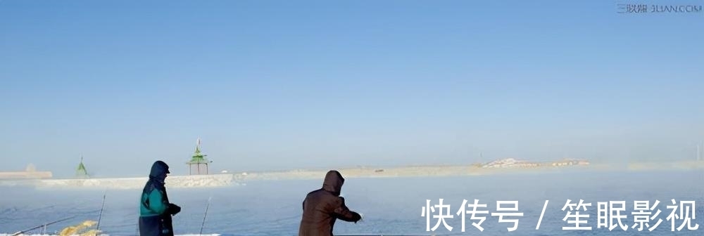 冬季钓鱼,这个地方都是鱼窝,在鱼窝里还怕钓不到鱼?