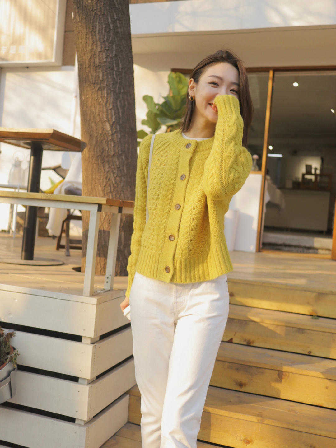 休闲裤|冬季的针织开衫,温柔文艺,驱散一冬寒气