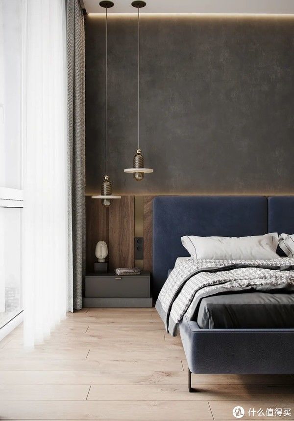深色系|这对夫妻坚持“轻奢风”,花60万装修115㎡新家,藏不住的高级感