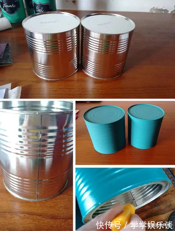 笔筒|奶粉罐、铁管能做些什么环保实用的变废为宝手工合集,附教程