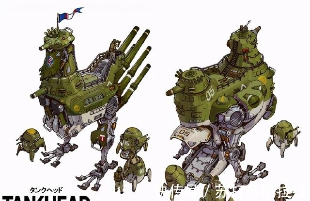 机甲|动物化机甲概念设计,哥斯拉和金刚大家喜欢哪款设计?