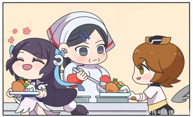 鲁班|王者荣耀漫画:鲁班大师和食堂阿姨的特殊关系?东方曜羡慕哭了?