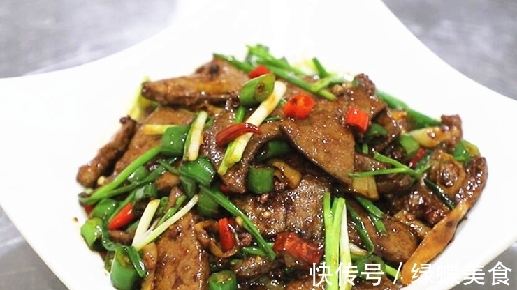 红薯粉芡|猪肝的最佳吃法,嫩滑爽口,脆而不腥,太好吃了