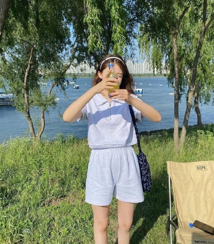 邻家女孩|邻家女孩感十足韩系穿搭 非常温柔可爱的小姐姐风