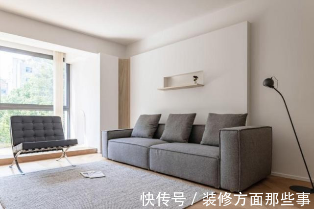 卧室|92平现代简约二居室,原木家具+大白墙搭配全屋干净又清爽