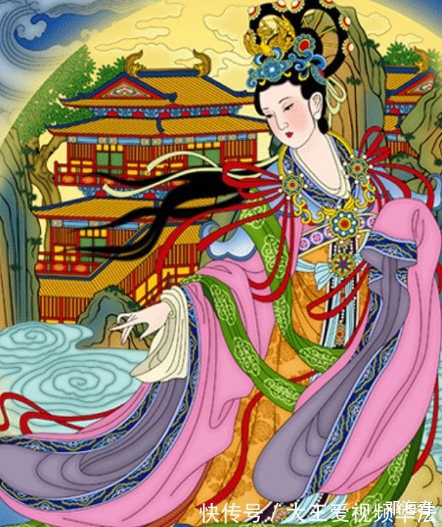 中秋节赏月,关于传说中的月宫仙子嫦娥你