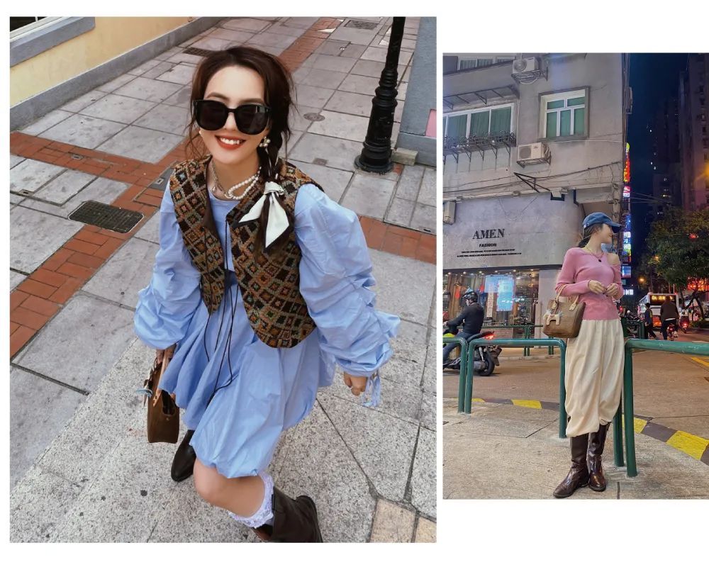 球鞋|中筒袜比丝袜更适合早秋搭配？拥有大长腿的球鞋女孩就是可以为所欲为