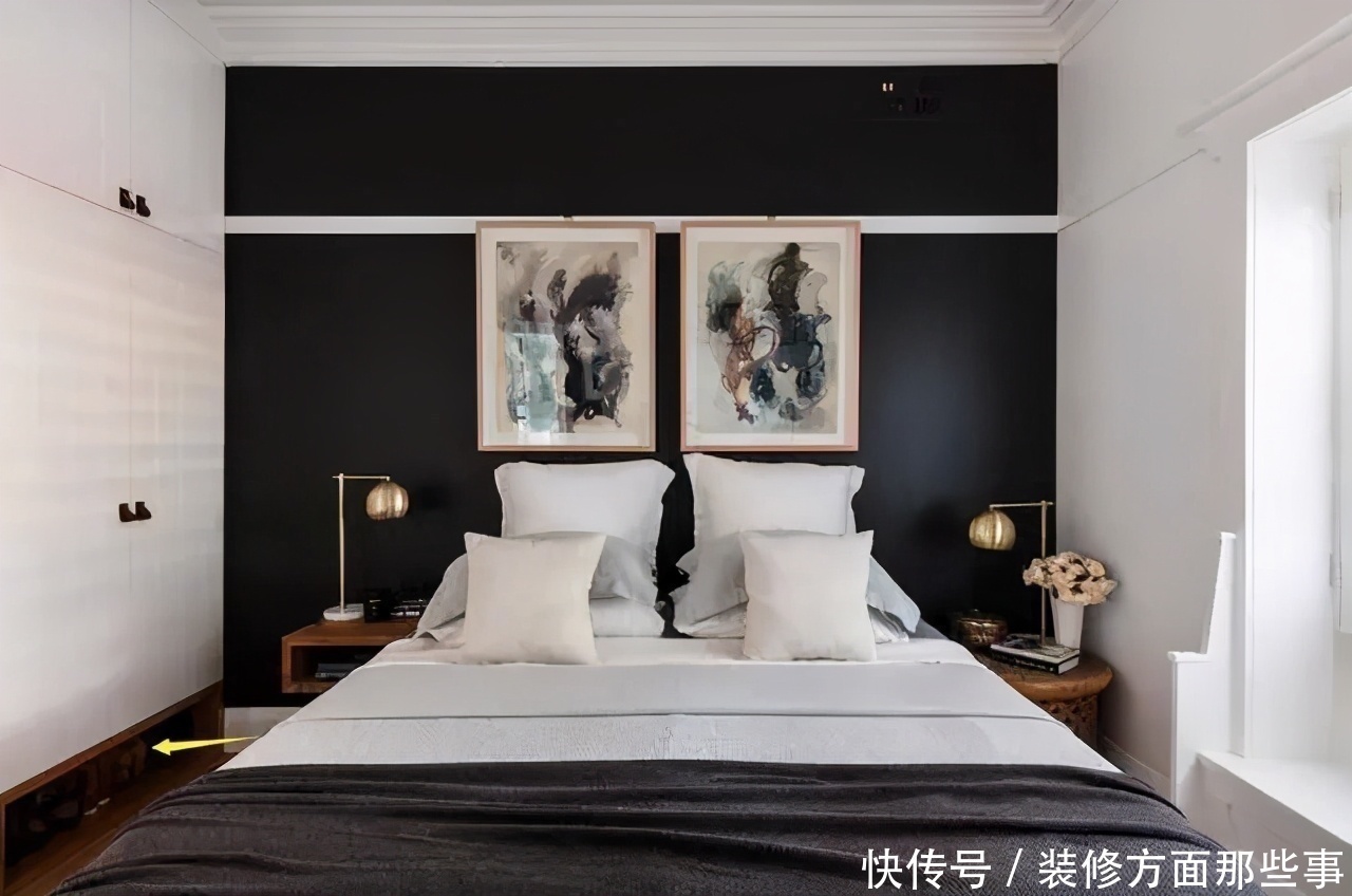 潮气|卧室衣柜底部留20cm打一排抽屉放鞋,防潮又实用,太聪明了!