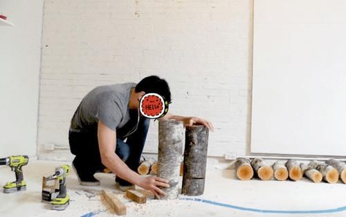 砍来一棵树锯成16根,拼成一张躺椅放在院子里,有人出500也不卖