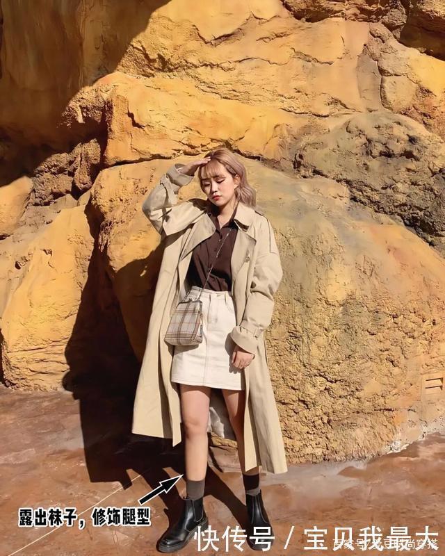 大衣+运动鞋,大衣+短靴,冬季这么穿气质又好看