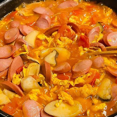 拌面|番茄炒鸡蛋拌面