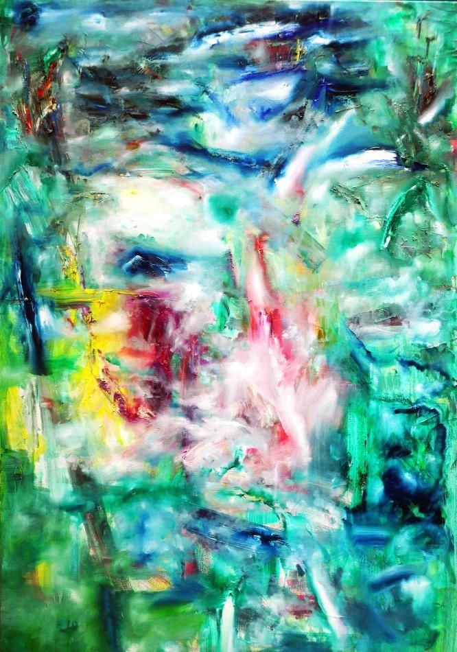  画家|21岁画家隐居古寺30天，画了一组画在国外卖3385万，却没人能看懂