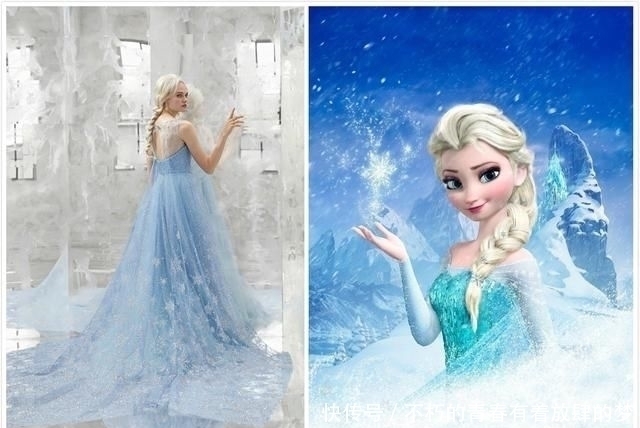 冰雪奇缘出婚纱了,看到艾莎同款,我昏了,哪个妹子不想要呢