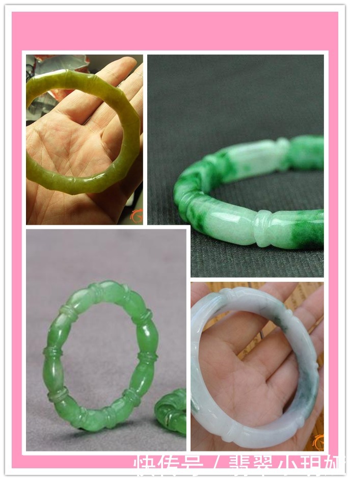腕间的翡翠手镯呀!如此让我痴迷!