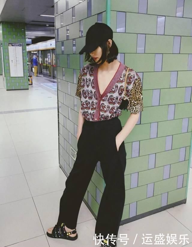 入春,你穿针织衫+阔腿裤的样子=简直太气质了