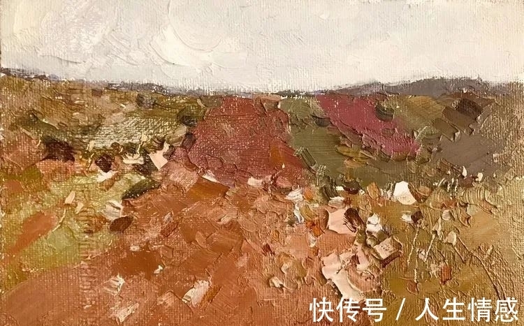 草原|油画家李化军教授写生作品