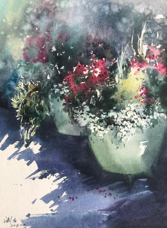 西安美术学院&[第七届庐山水彩节邀请嘉宾]段渊古艺术作品展