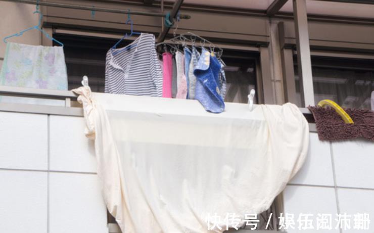 被子|出差发现一户高层这样晾晒衣服,设计得真有才,拍下来回家照着学