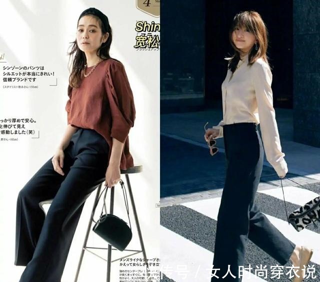 减法 夏末初秋不知道穿什么平平无奇的黑裤子,演绎可盐可甜的look!