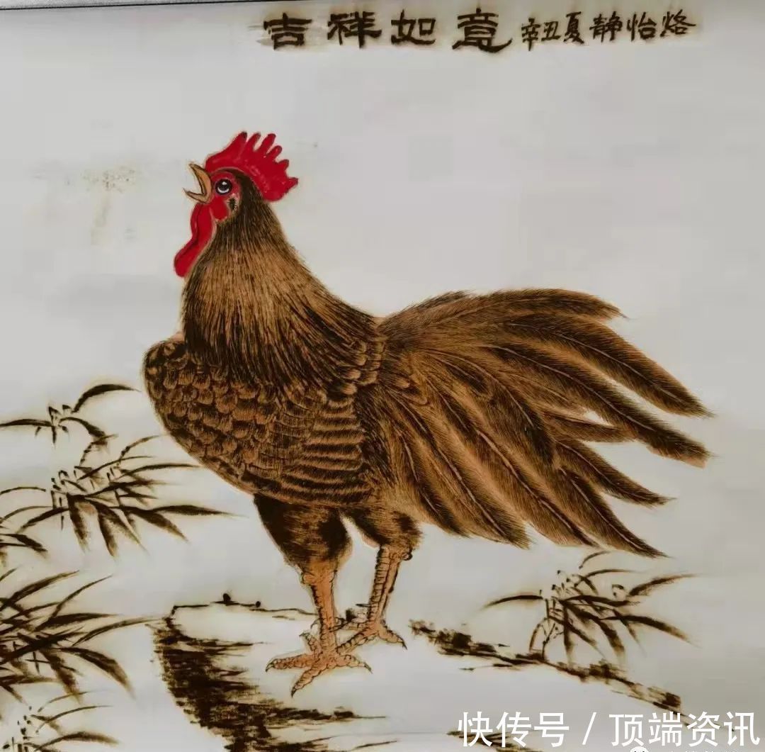 传承人@信阳烙画传承人詹东升授徒小记