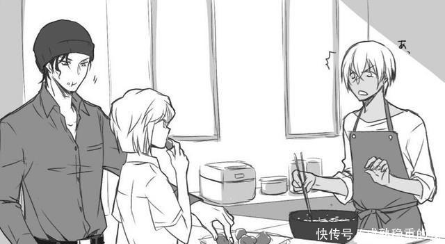 安室|柯南灰原哀、赤井秀一和安室透的日常生活,画面实在太甜了