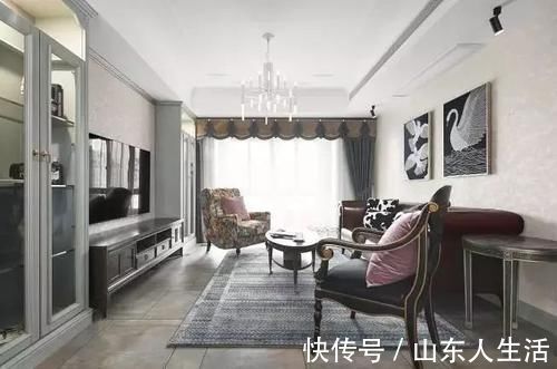 欧式|第一次见用衣帽间做隔断的,太巧妙了,轻轻松松多个20平