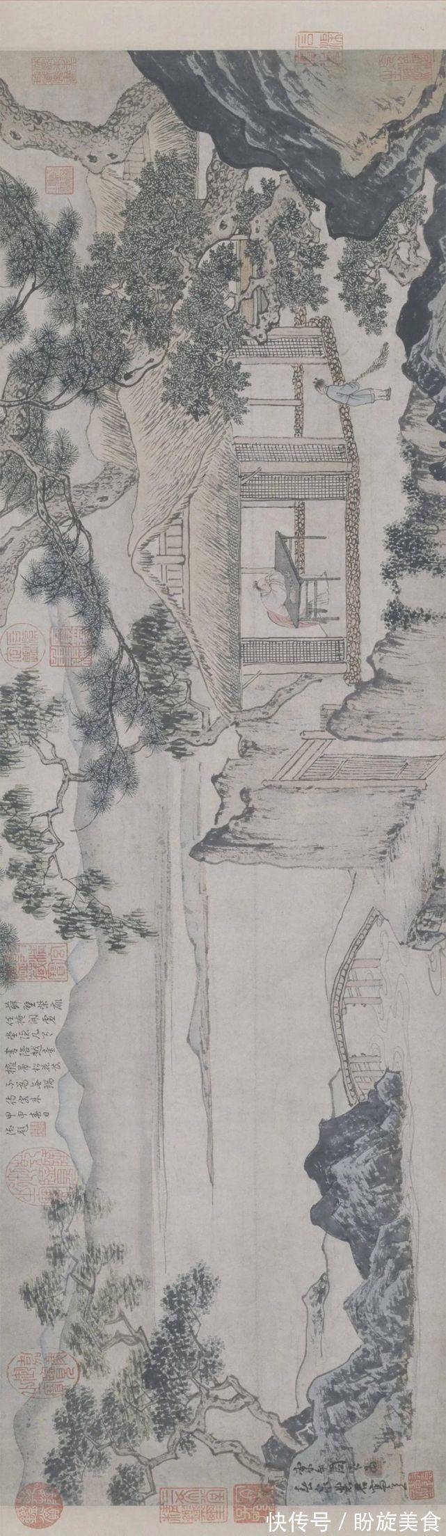 朱文方印#他是明代風俗畫的開啟者,還是唐伯虎、仇英的老師,他叫周臣