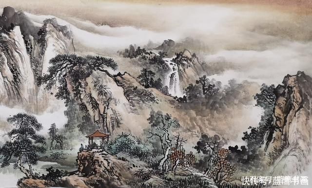 高飞|高飞作品:青山碧水云飞天