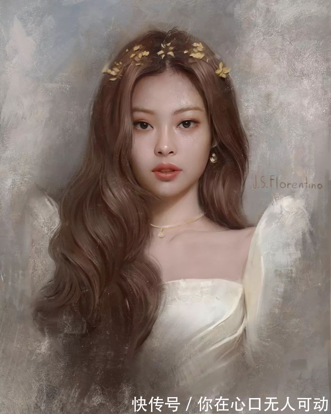 mandy!这三位艺术家的画中女子,楚楚动人,美若天仙