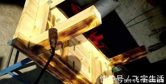 木材|成本300块打造的实木茶台, 邻居参观都说不可能!