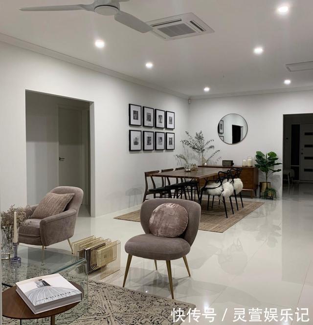 白墙|大学教授全款买152㎡,只刷白墙贴白砖,和媳妇入住5年还这么干净