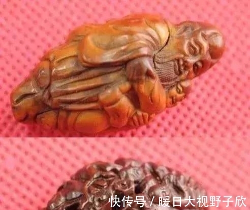 魏学洢！盘了600年的橄榄核包浆啥样？玉化橄榄核雕欣赏