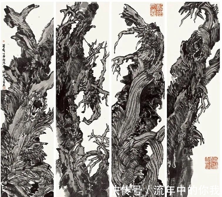 天山!周尊圣:天山山水画派创始人,用30年画出最美天山红