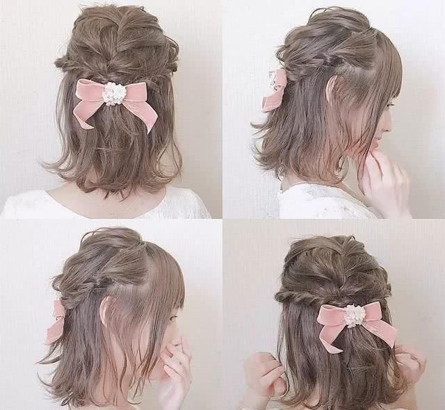 夏日“小清新”编发,给你一个不一样的满分发型,手残党分分钟学会