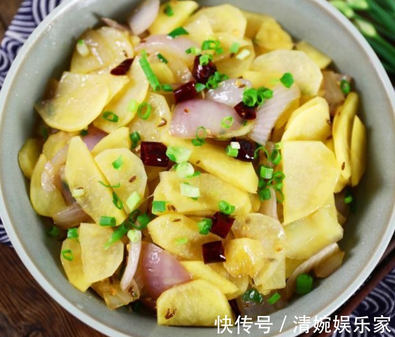 洋葱炒土豆片|天然血管“清洁工”找到了,每天炒一盘,软化血管,血管通畅了
