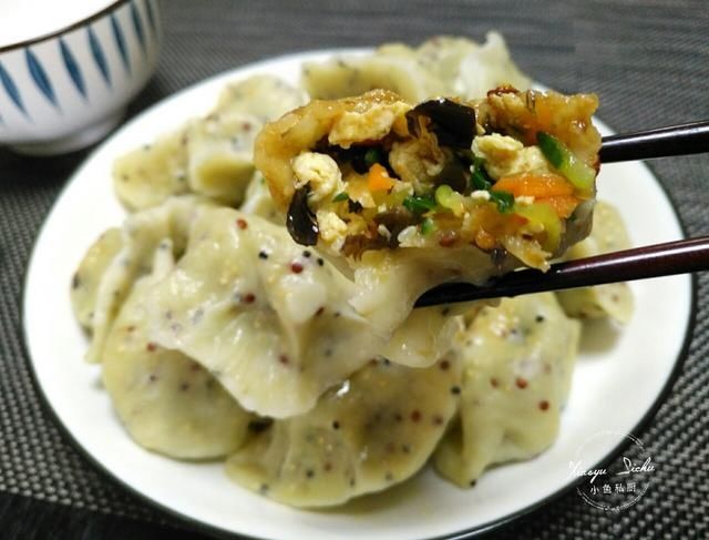 素馅儿饺子|早餐就喜欢这样的,不用早起,20分钟上桌,低脂营养,全家吃得香