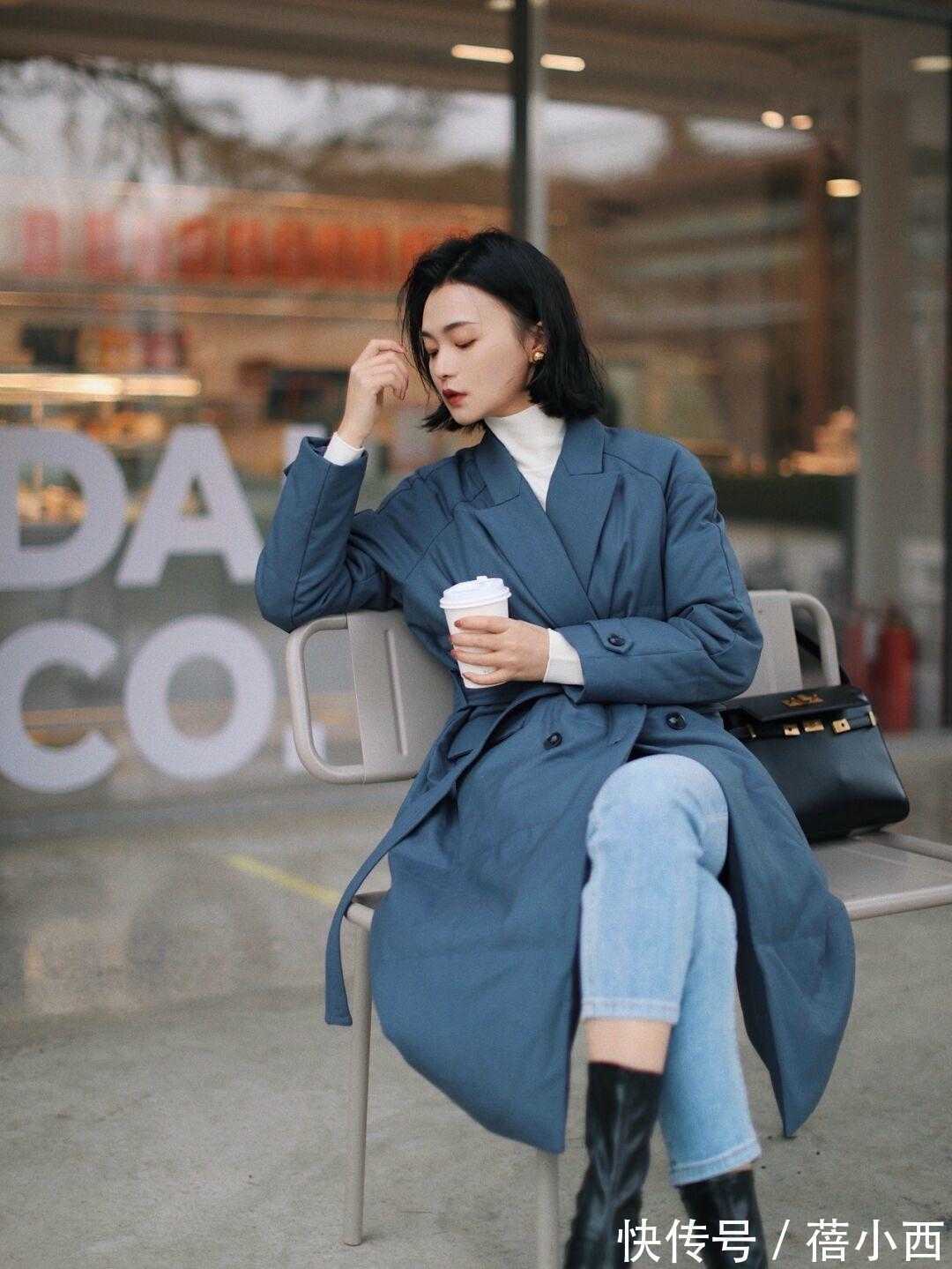 短靴 羽绒服穿搭指南!学这样搭配牛仔裤时髦洋气,配半身裙通勤优雅