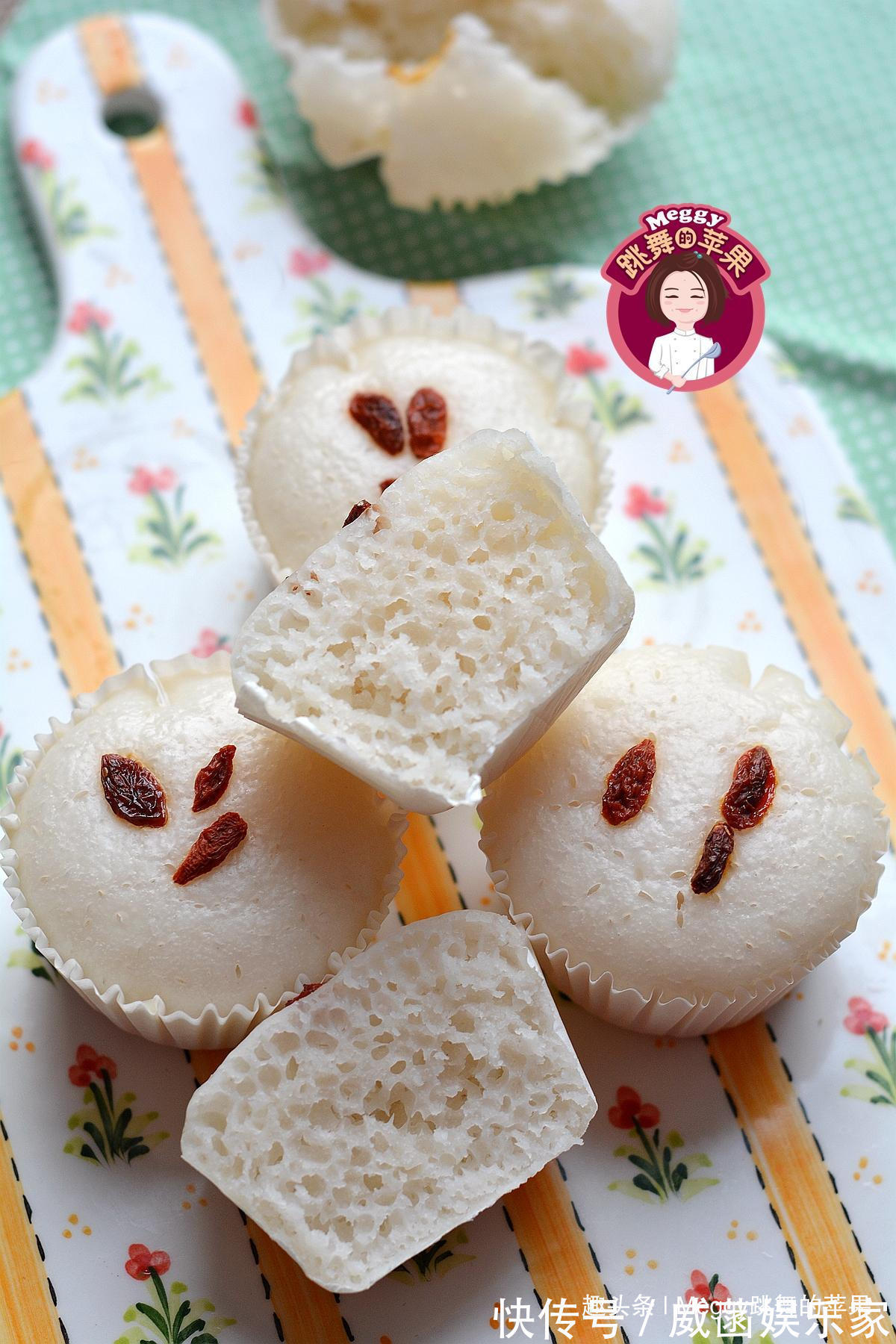 松软香甜的米发糕,米香浓郁不粘牙,做法简单用料少,地道好吃