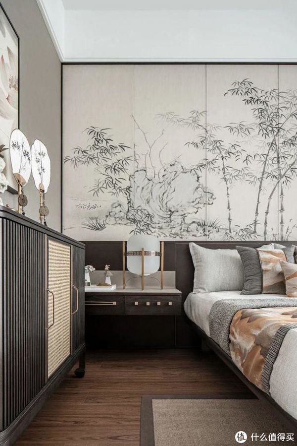 背景墙|生活艺术家 篇二十:广东夫妻的新家火了,坚持全屋“含蓄风”,进门后高级感藏不住了