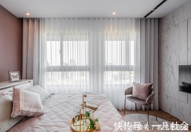 石纹|展开怀抱迎接无拘的晚年人生，89平米清新双人寓所，自由和谐