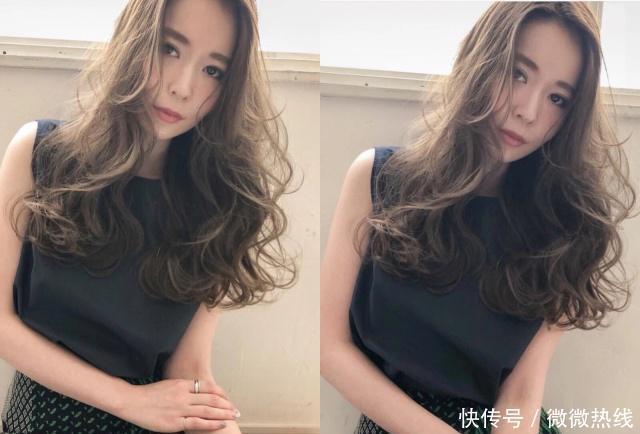 白发|当下流行的烫发发型，这4种显白发色，真是太好看了