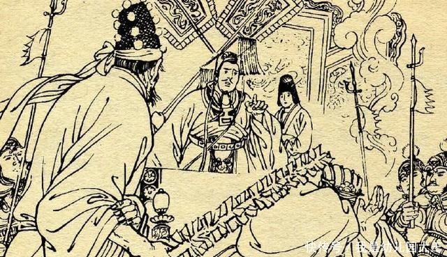 连环画|连环画《兴唐传》之《伍建章骂殿》,人物神态栩栩如生
