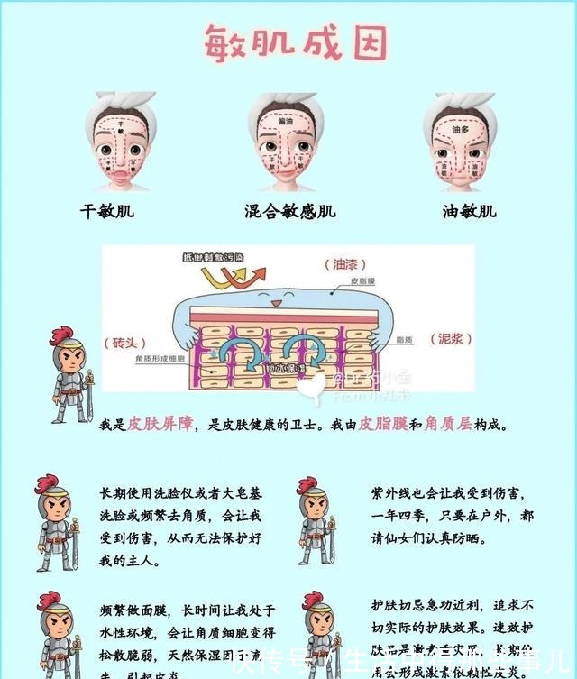 护肤 敏感肌,干皮等科学护肤方法!