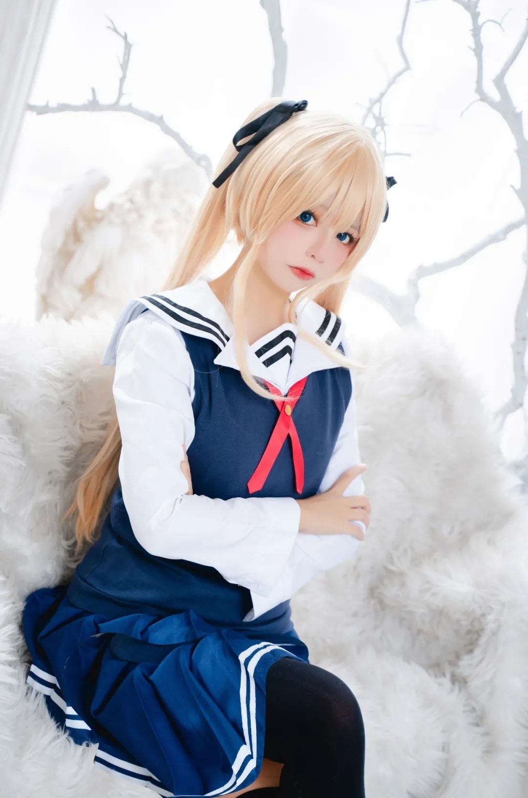 stmutepc1800|cos:路人女主的养成方法英梨梨cos正片@菌儿