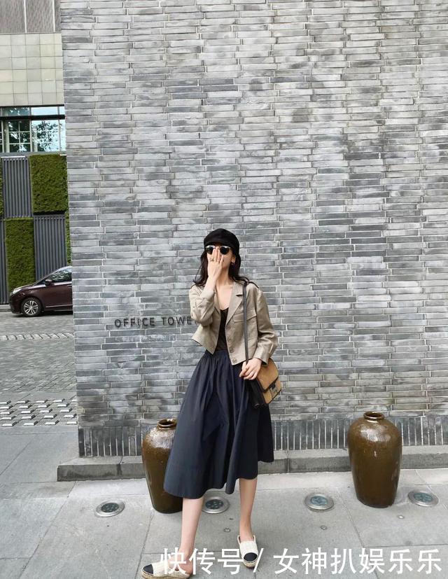 仪态满分|外套配裙子时髦人都在穿,还不赶快安排