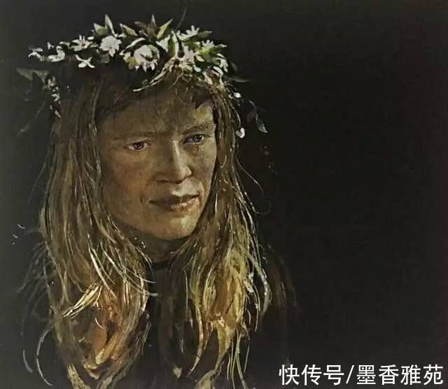 画家$美国最伟大的画家安德鲁怀斯,瞒着妻子用15年偷画一个女人