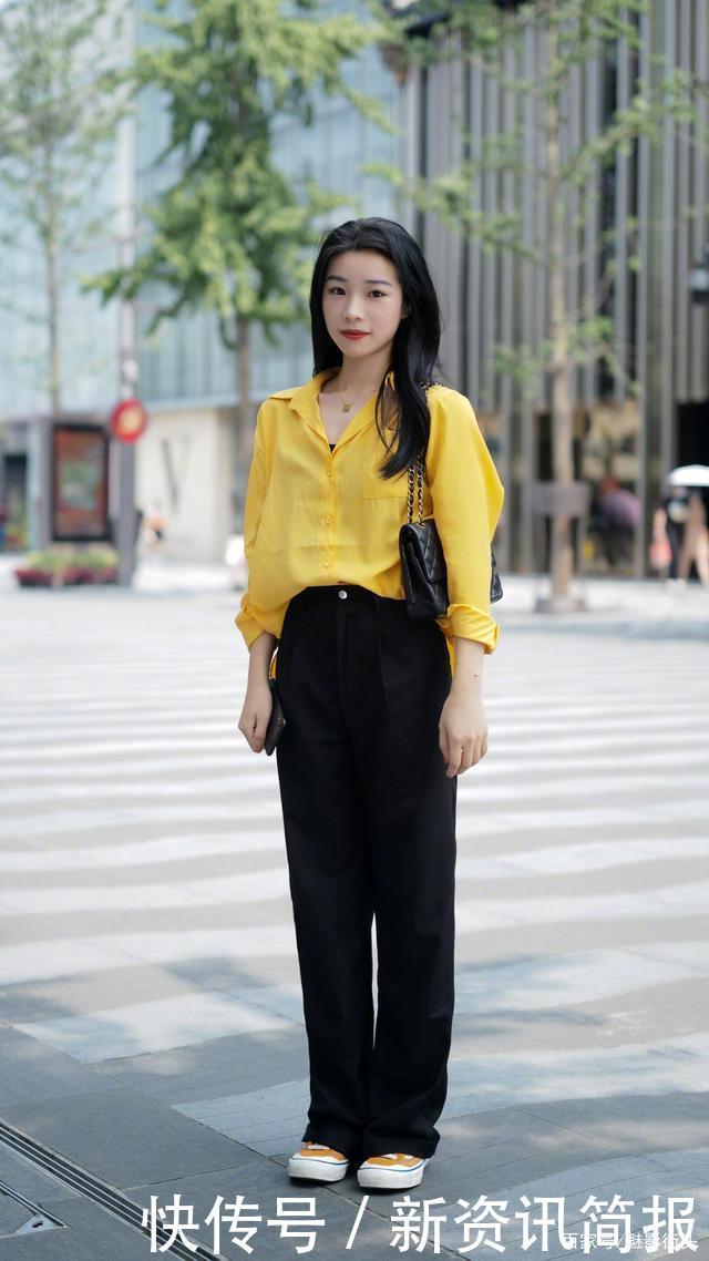 三伏天,搭配夏装选择一件黄色单品,提升气质还非常时髦,超美